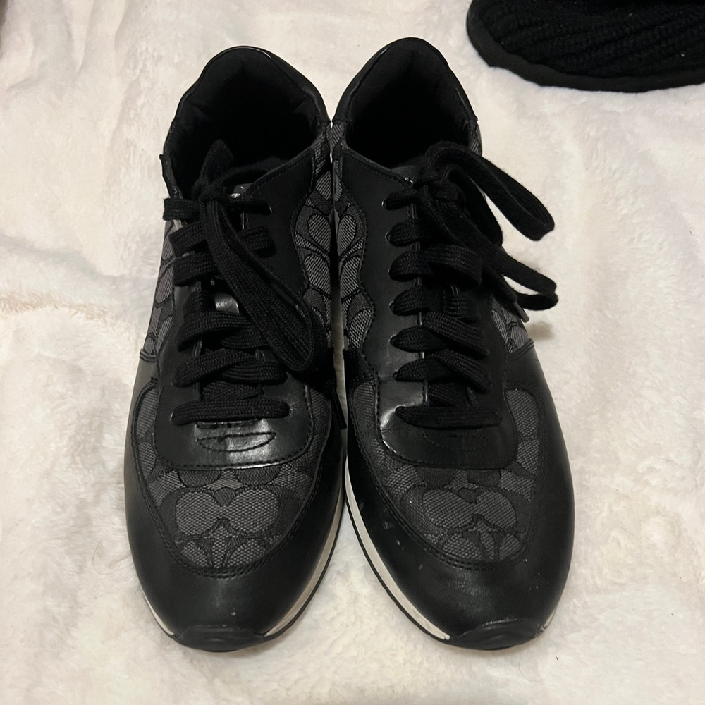 Coach Stylish Black Women's Sneakers